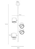 Artera BOT 4 White Plafonska - Slika 2