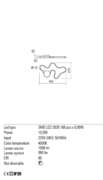 Altego RE001-01-1871 zidna lampa 4000K  - Image 3