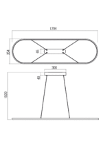 Altego RE001-01-2527 visilica bronza - Slika 2