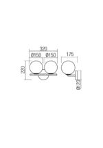 Altego RE001-01-2643 zidna lampa - Slika 2