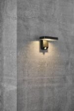 Nordlux Rica Square Solar spoljašnja zidna lampa crna - Slika 3