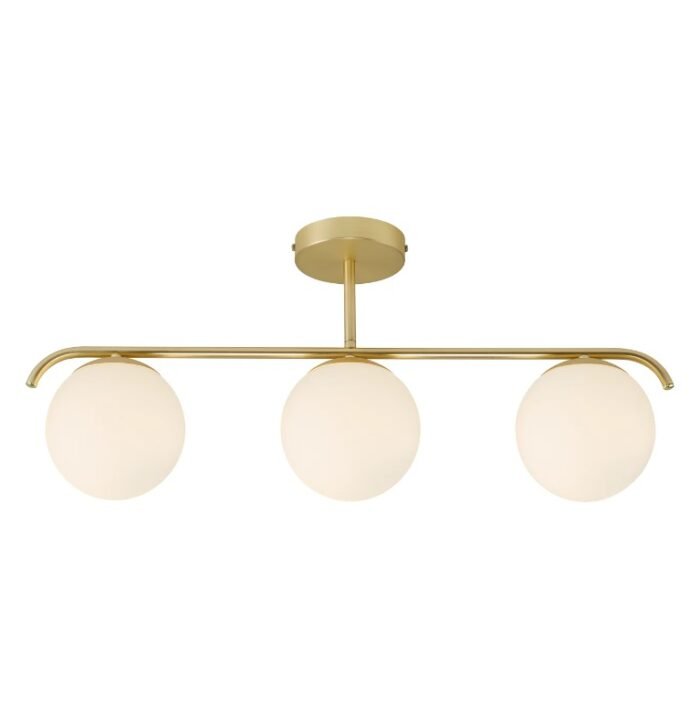Nordlux Grant 3-spot plafonska lampa mesing - Slika 3