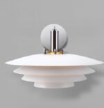 Norldux Bretagne zidna lampa bela - Slika 4