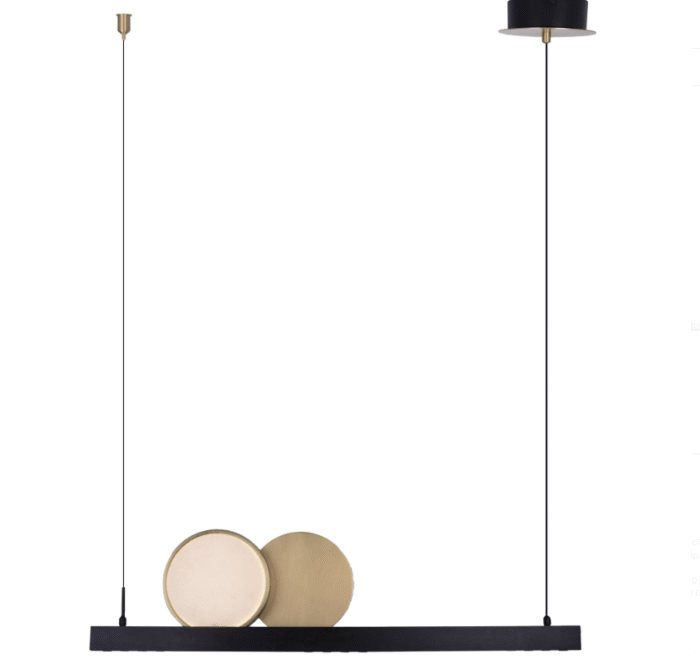 MaxLight MOMO Black - Gold Visilica - Slika 4