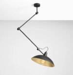 Artera MELOS Black - Gold Visilica - Slika 4