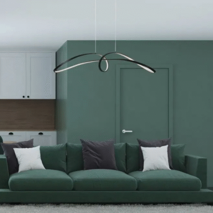 Maytoni Curve unutrašnja visilica crna 4000K 42W