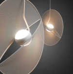 Maytoni Reflex unutrašnja visilica bela 3000K 14W