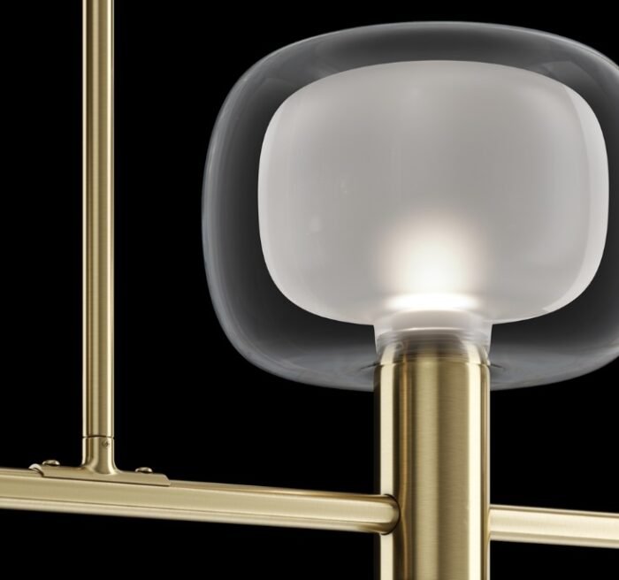 Maytoni Vision unutrašnja visilica zlatna 60W - Slika 3