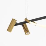 Maytoni TAU Black - Gold Visilica - Slika 3