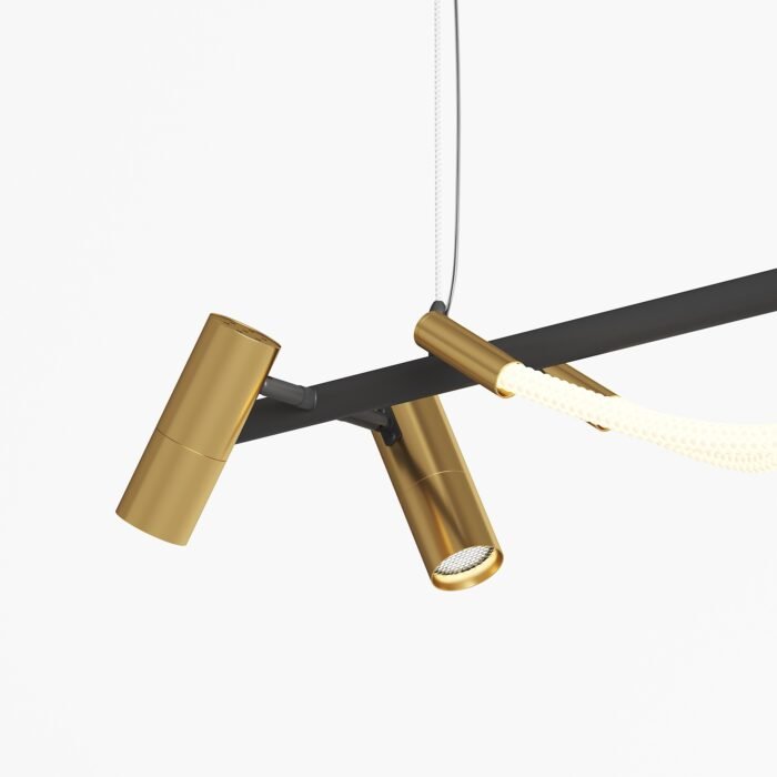 Maytoni TAU Black - Gold Visilica - Slika 3