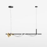 Maytoni TAU Black - Gold Visilica - Slika 4