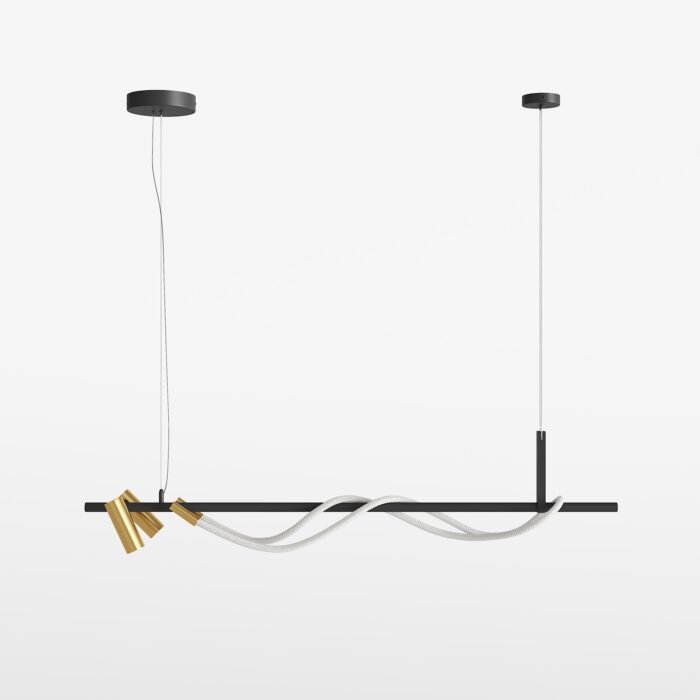 Maytoni TAU Black - Gold Visilica - Slika 4