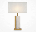 Maytoni Bianco unutrašnja stona lampa mesingana 60W - Slika 3