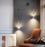 Maytoni Sintesi unutrašnja zidna lampa hromirana 3000K 24W