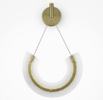 Maytoni Maya unutrašnja zidna lampa zlatna 3000K 10W