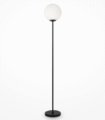 Maytoni Ring unutrašnja podna lampa crna 60W