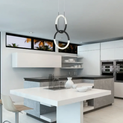 Maytoni NODE Black Visilica