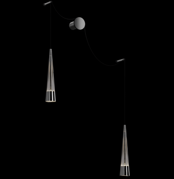 Maytoni Sintesi unutrašnja zidna lampa hromirana 3000K 24W - Image 3