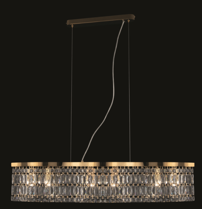 Maytoni Dune unutrašnja visilica zlatna 60W - Image 3