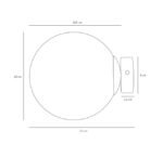 Artera BALL M White Zidna - Slika 2