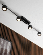 Nordlux Clyde 4-Rail reflektor nadgradna rasveta crna