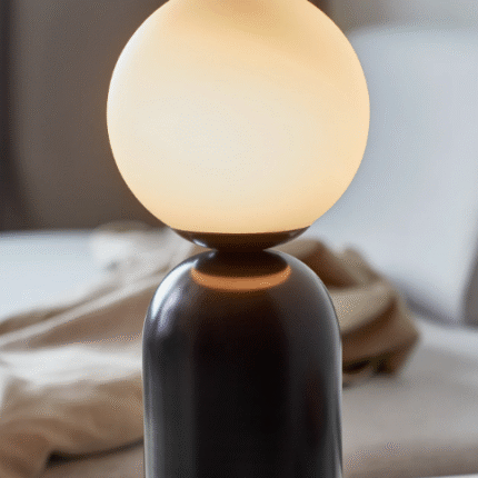Nordlux Notti stona lampa crna