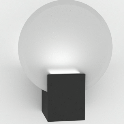Nordlux Hester Zidna lampa Crna