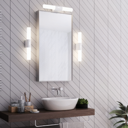 Nordlux Helva Double Basic Zidna lampa Bela