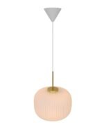 Nordlux Milford 30 visilica opal bela - Slika 4