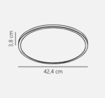 Nordlux Oja 42 IP54 2700K Sensor plafonska lampa bela - Slika 3