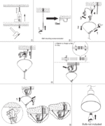 Nordlux POP Black Visilica - Slika 2