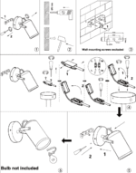 Nordlux Porter zidna lampa galvanizovana - Slika 4