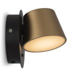 Maytoni Pixel unutrašnja zidna lampa crna 3000K 7W