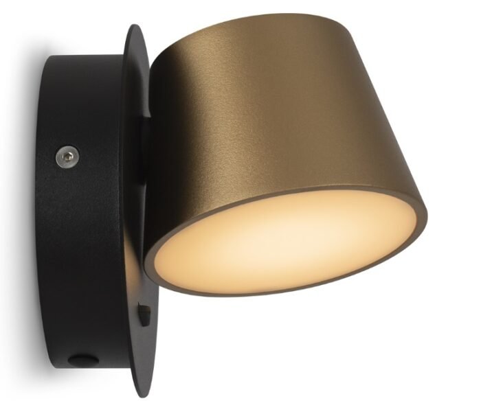 Maytoni Pixel unutrašnja zidna lampa crna 3000K 7W - Slika 1