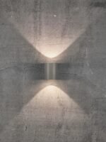 Nordlux Canto 2 spoljašnja zidna lampa siva - Slika 4