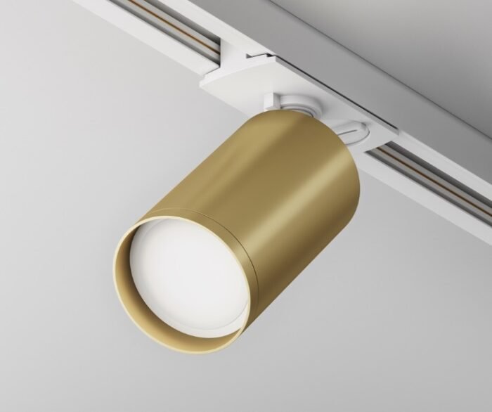 Maytoni FOCUS S White – Matt Gold Sinski Reflektor - Slika 1