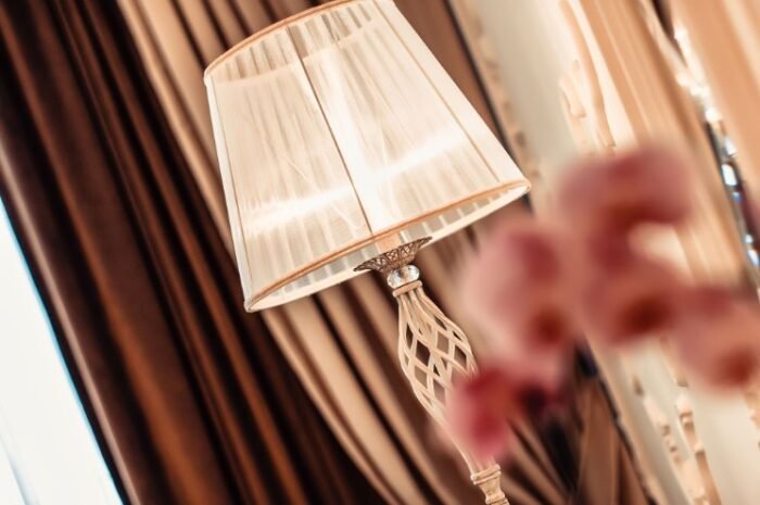 Maytoni Grace unutrašnja podna lampa bela 40W - Slika 3