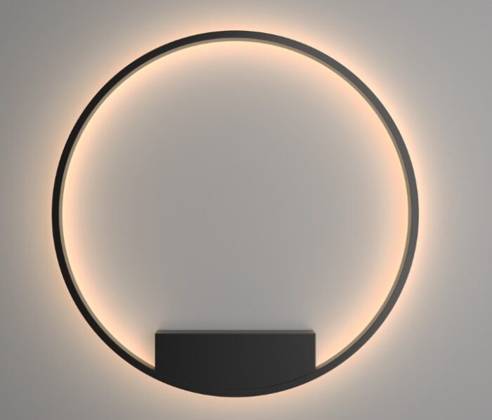 Maytoni Rim unutrašnja zidna lampa crna 3000K 51W - Slika 3