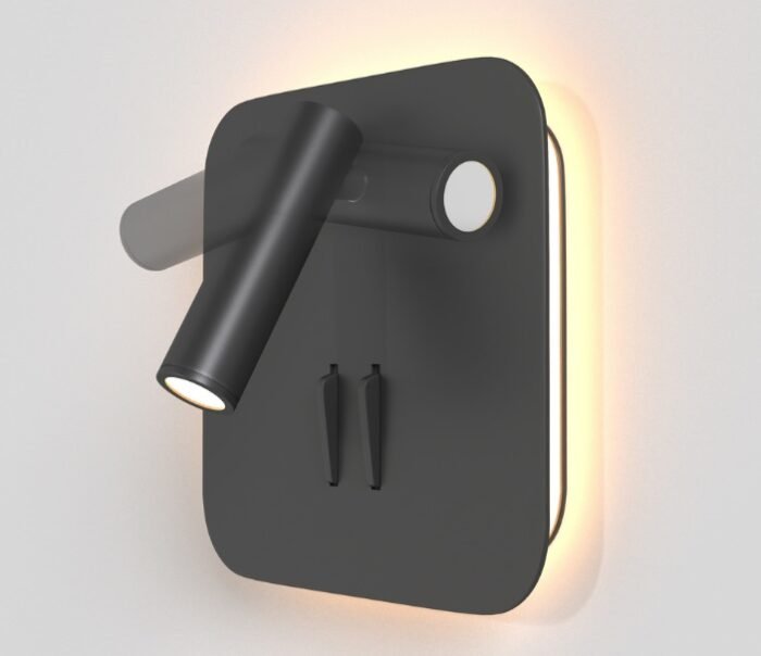 Maytoni IOS 76 Black Zidna - Slika 4