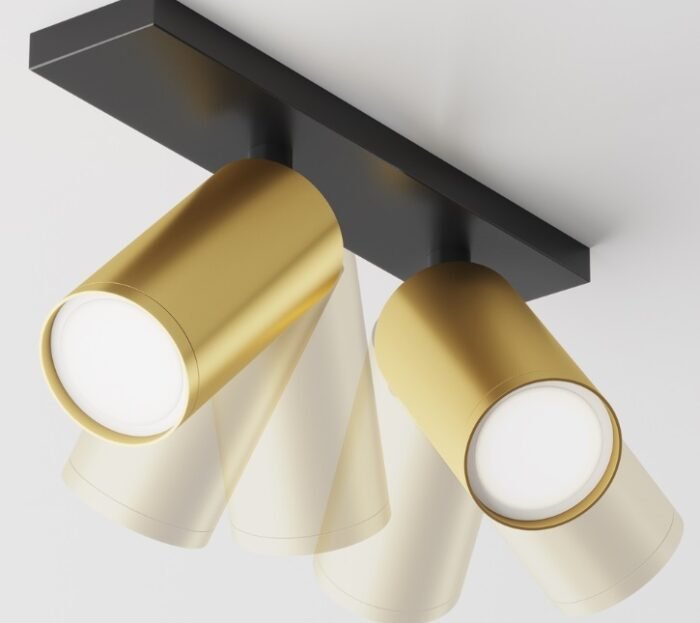 Maytoni FOCUS S Black - Matt Gold Plafonska - Slika 3