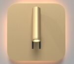Maytoni IOS 76 Matt Gold Zidna - Slika 3
