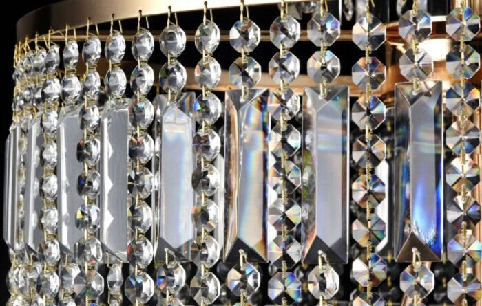 Maytoni Niagara unutrašnja luster zlatna 60W - Slika 2