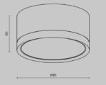 Maytoni HOOP Black - Gold Plafonska - Slika 2