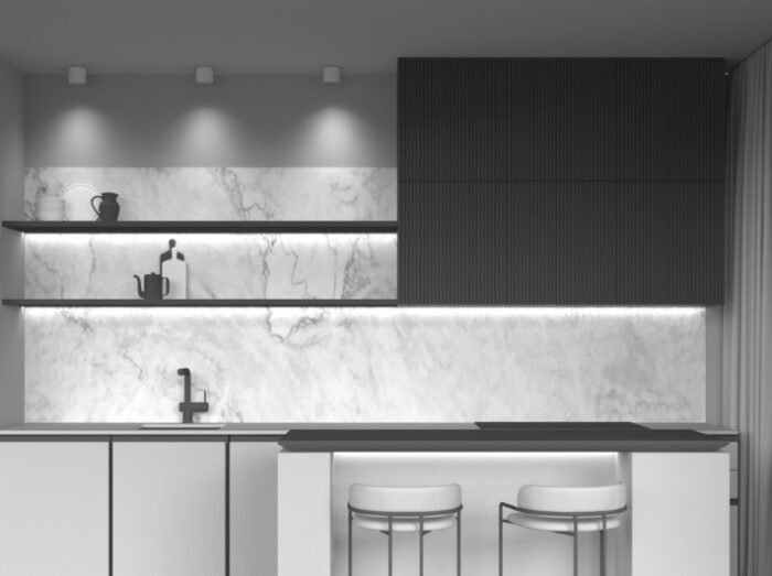 Maytoni ALFA LED White - Black Plafonska - Slika 4