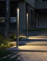 Maytoni Bonn spoljašnja lampa za dvorište grafitna 3000K 25W