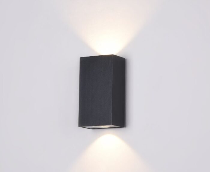 Maytoni Times Square spoljašnja fasadna lampa crna 3000K 6W - Slika 3