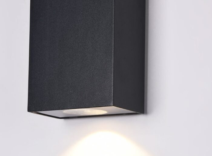 Maytoni Times Square spoljašnja fasadna lampa crna 3000K 6W - Slika 4