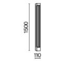 Maytoni Elbe spoljašnja lampa za dvorište grafitna 3000K 20W - Slika 2