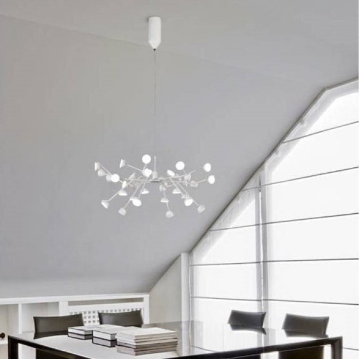 Mantra, Adn Blanco, viseca, lampa, visilica, unutrasnja, rasveta, LED