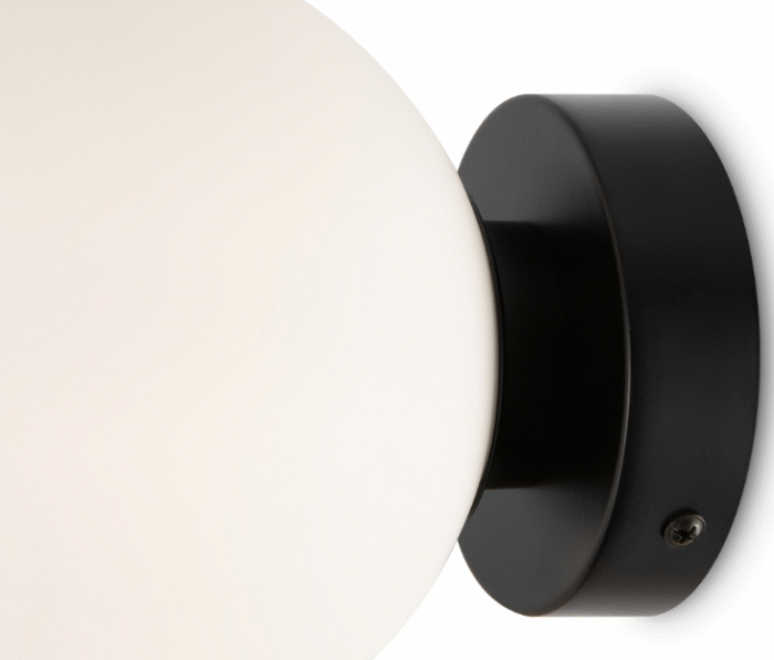 Maytoni Basic form unutrašnja zidna lampa crna 40W - Slika 3